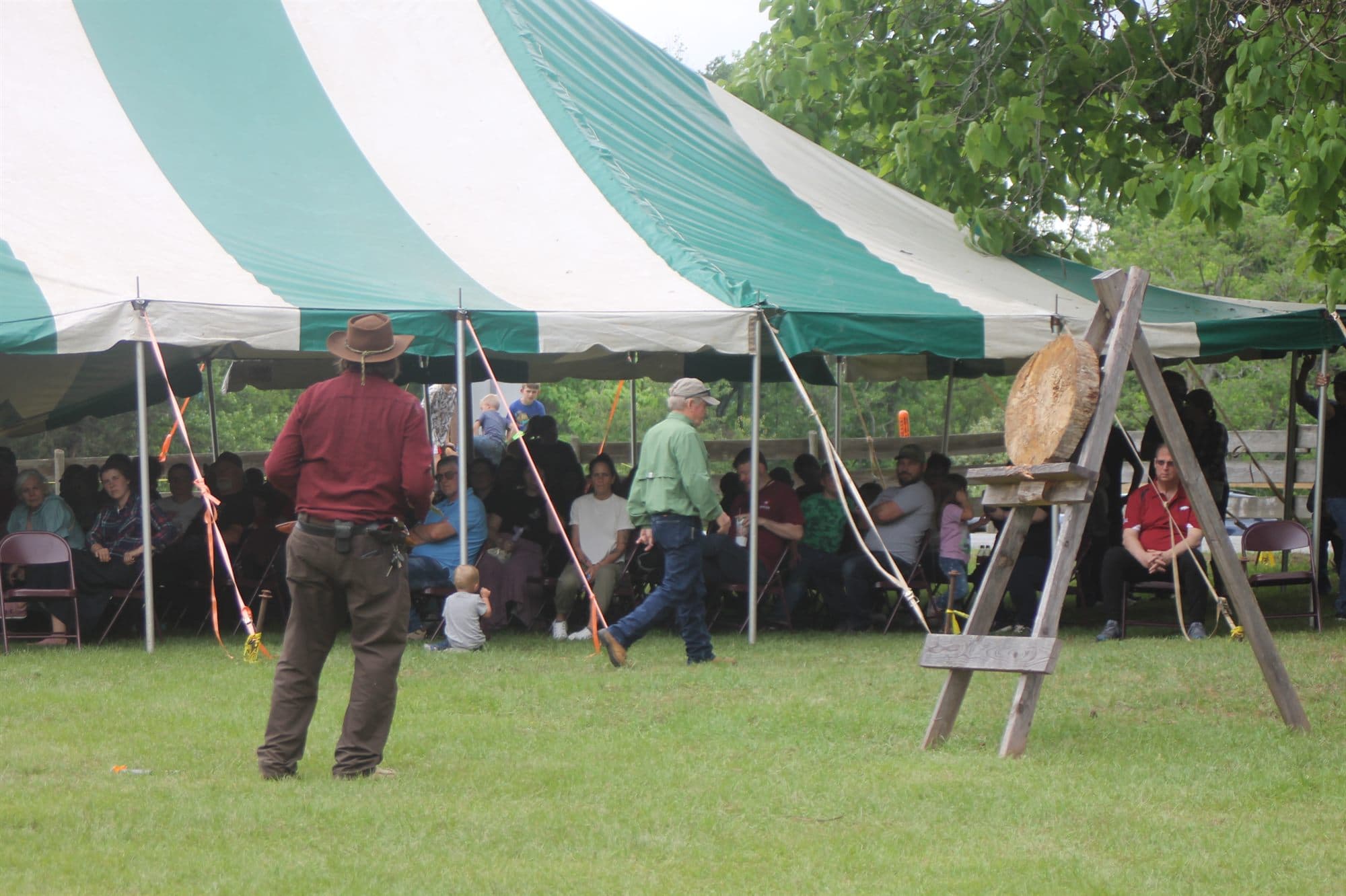 Demonstrations Under the Tent
