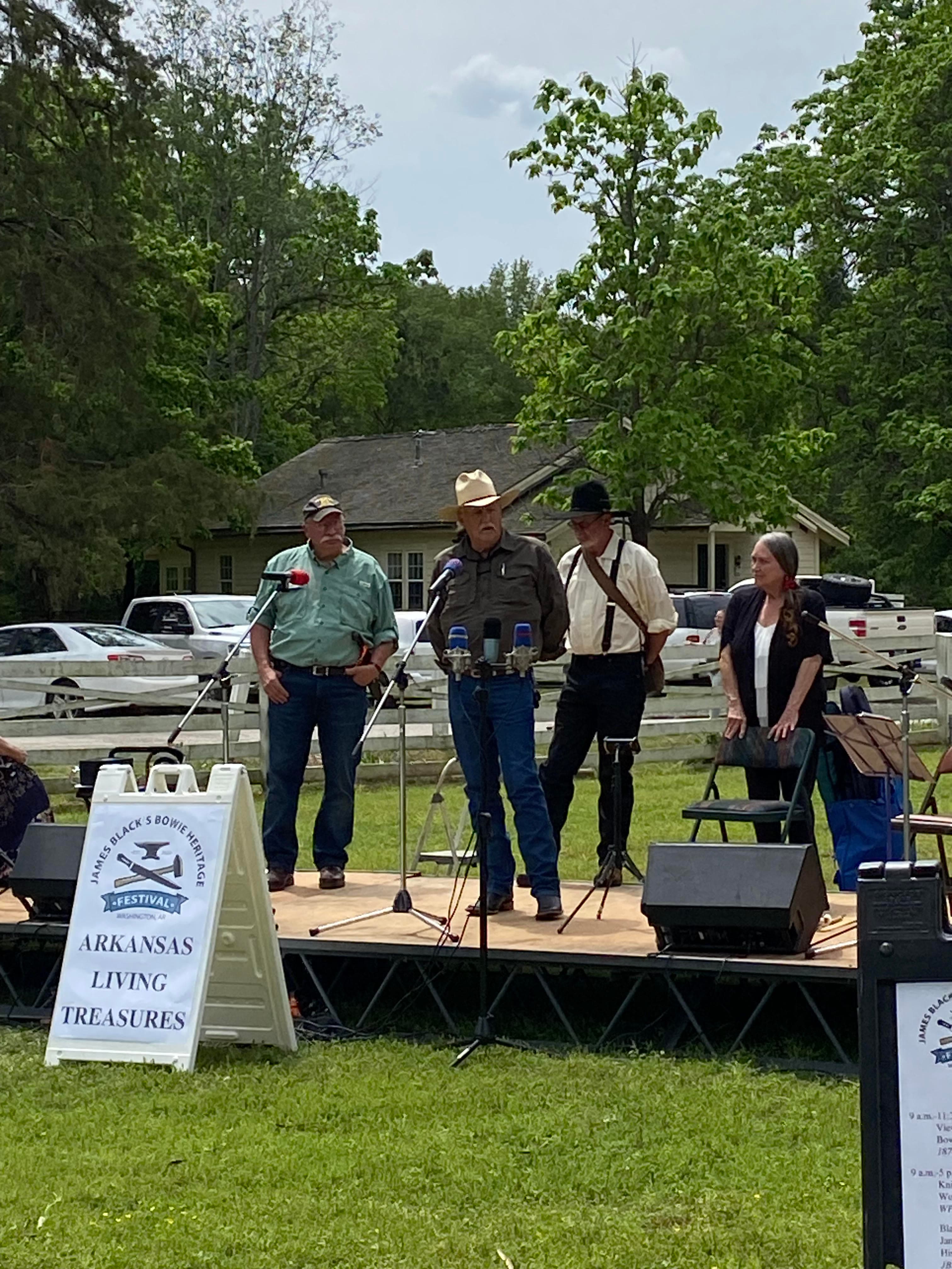 Arkansas Living Treasures on Stage